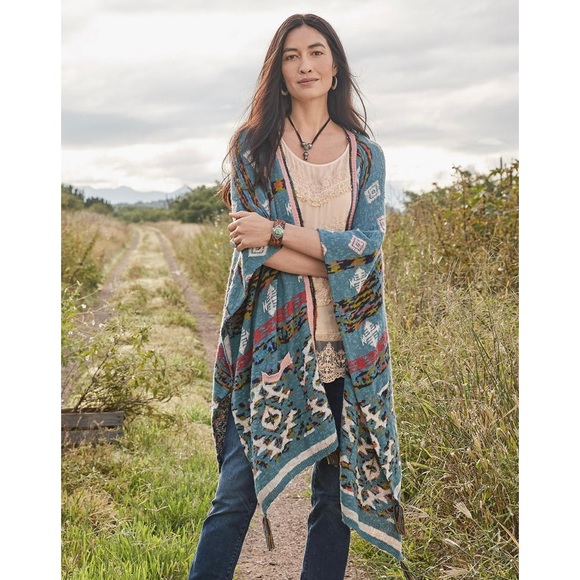 Sundance Accessories - Sundance La Vida Ruana Poncho or Wrap S/M